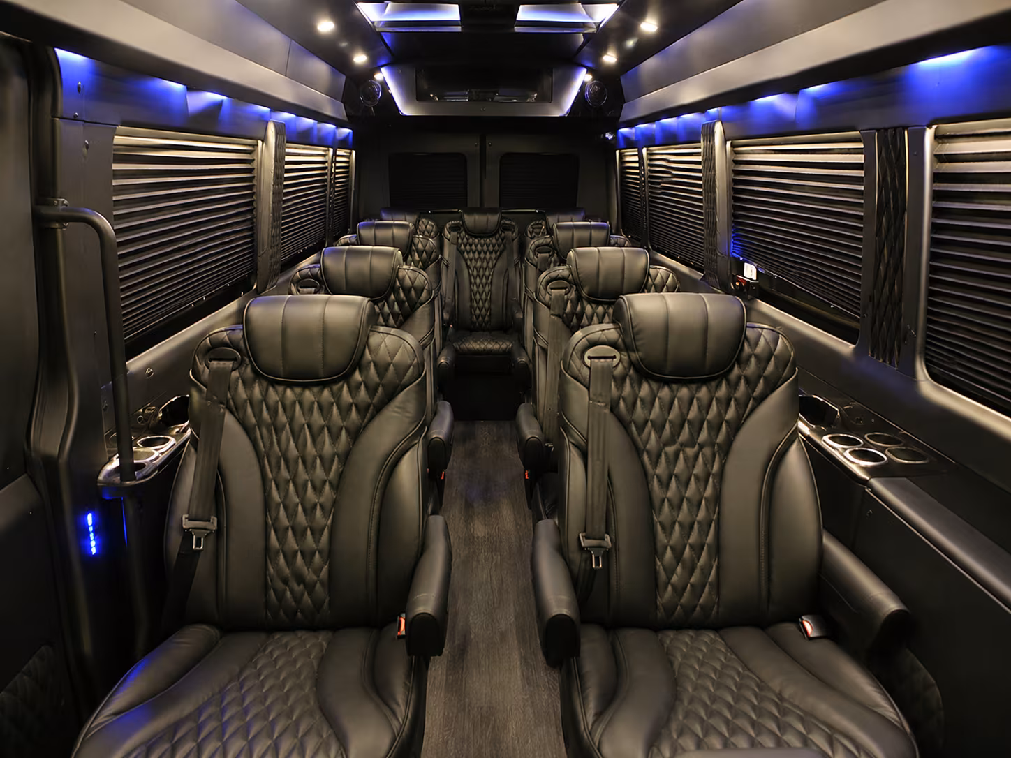 port st lucie 15 passenger sprinter van interior