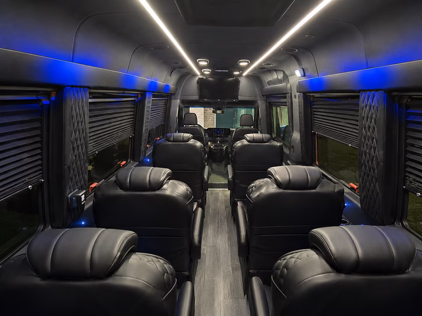 port st lucie 8 passenger sprinter van interior